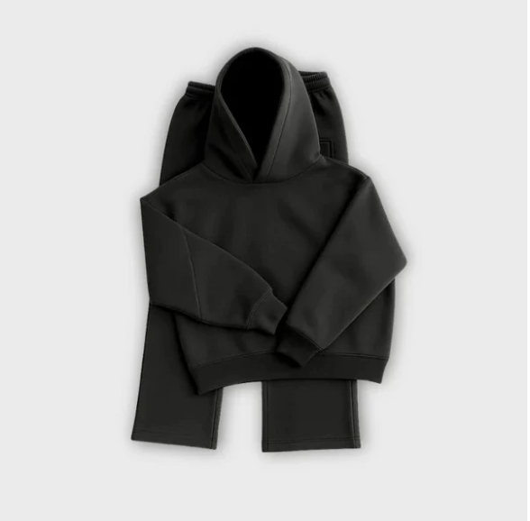 The No Rush Essential Set - Ensemble 2 Pièces Noir Profond (Unisexe)